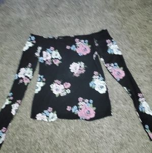 Off The Shoulder Dress Shirt